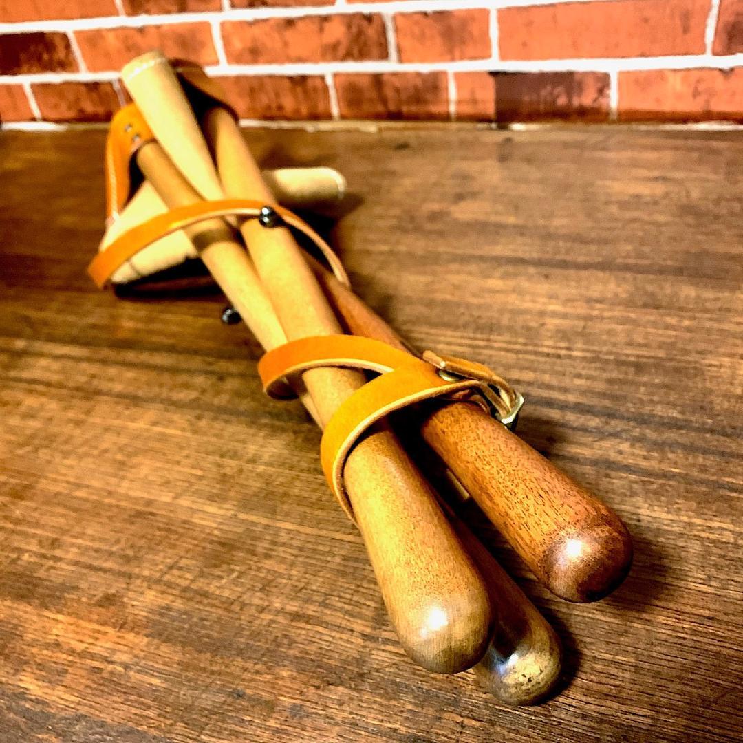 【焚き火チェア】エイジングヌメ basta_redskapet キャメル 中古