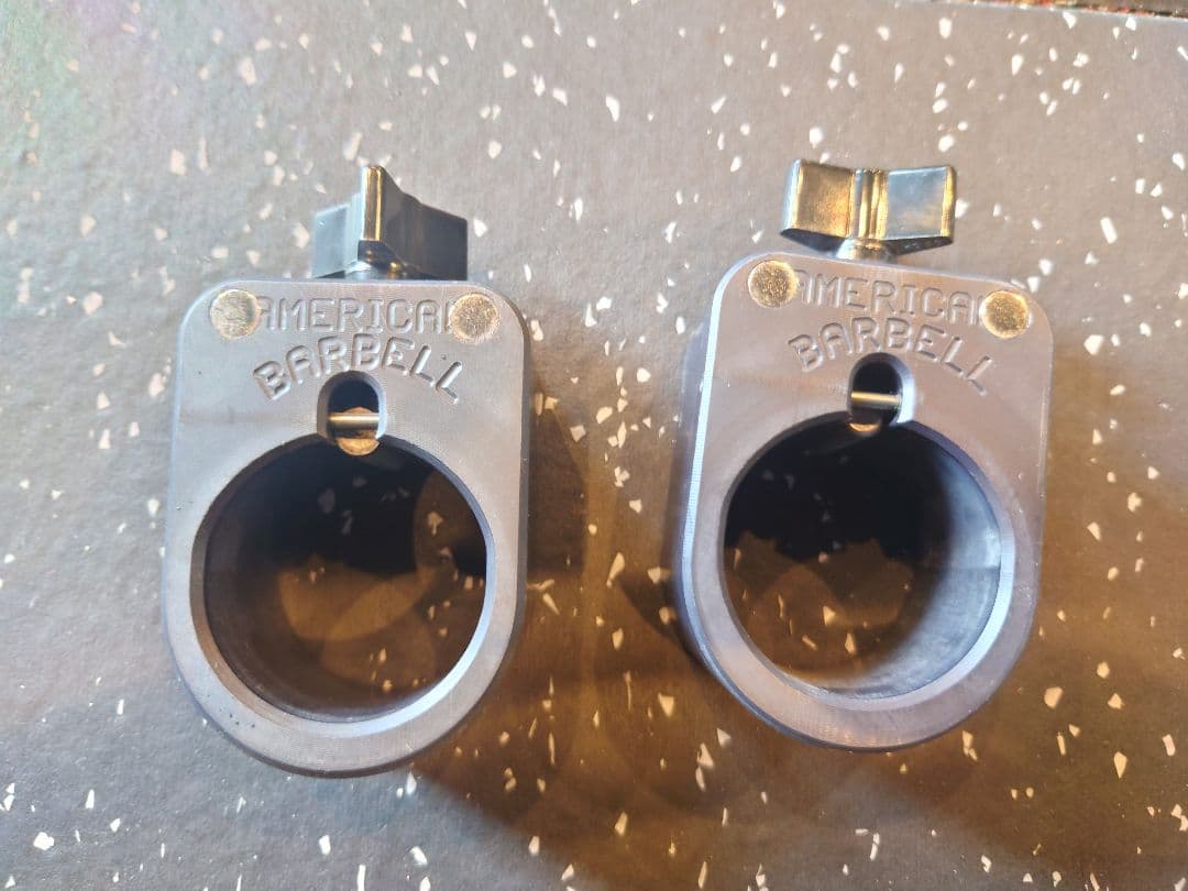 アメリカンバーベル　T-GRIPショートバーベル＋マグネットカラー