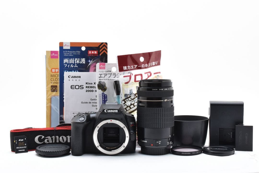 canon kiss x10 望遠レンズセット/ Canon 75-300mm