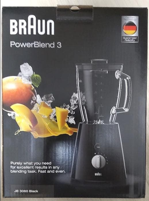 【新品未開封】ブラウン パワーブレンド3 ブレンダー JB3060BK