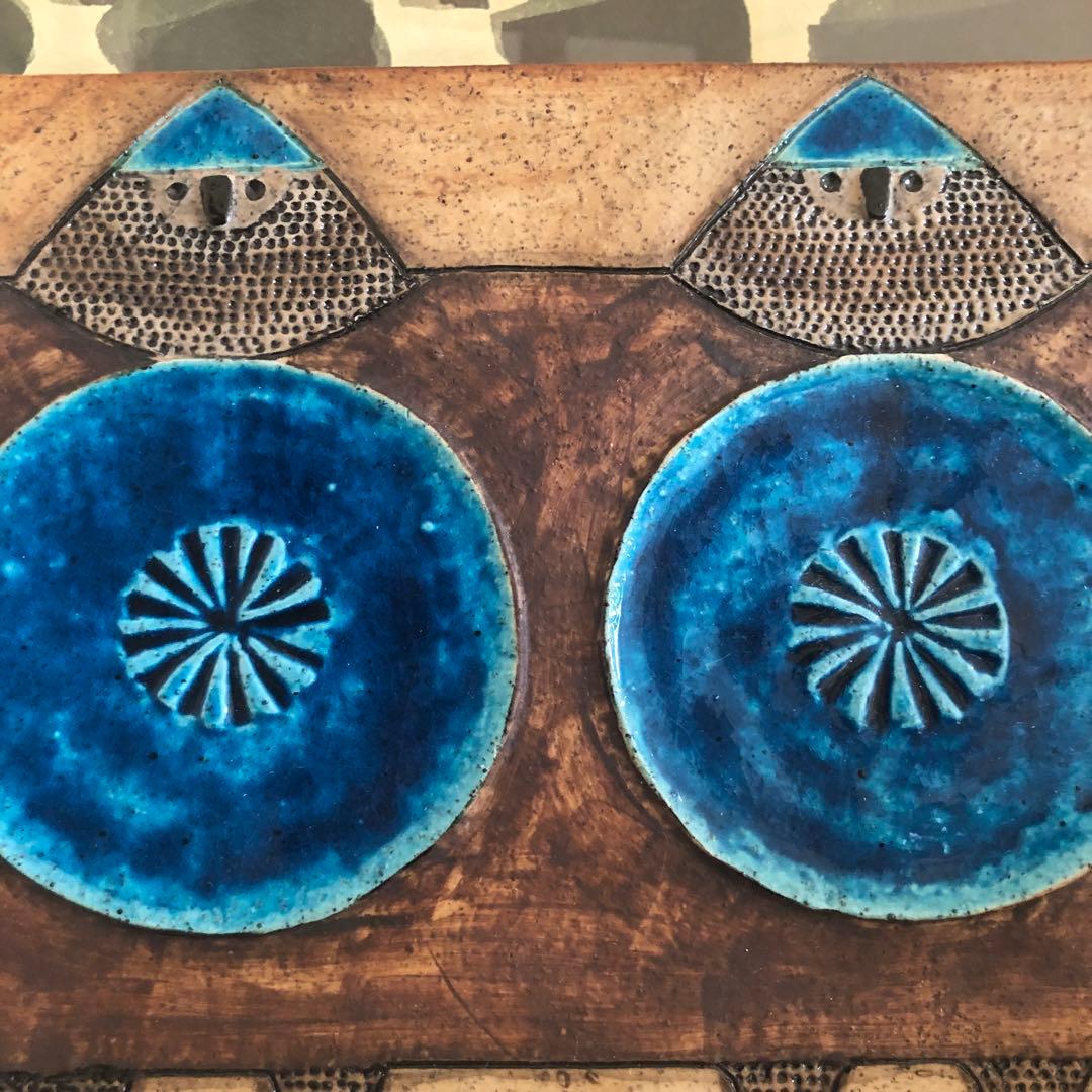 北欧　Inger Persson インガーパーソン　陶板　アンティーク