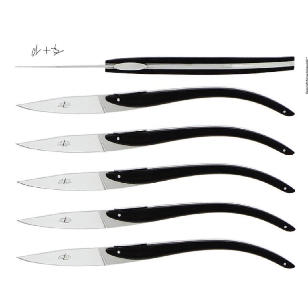 ラギオール　ナイフ　ミシュラン　三つ星　ピック　モデル　６本　LAGUIOLE