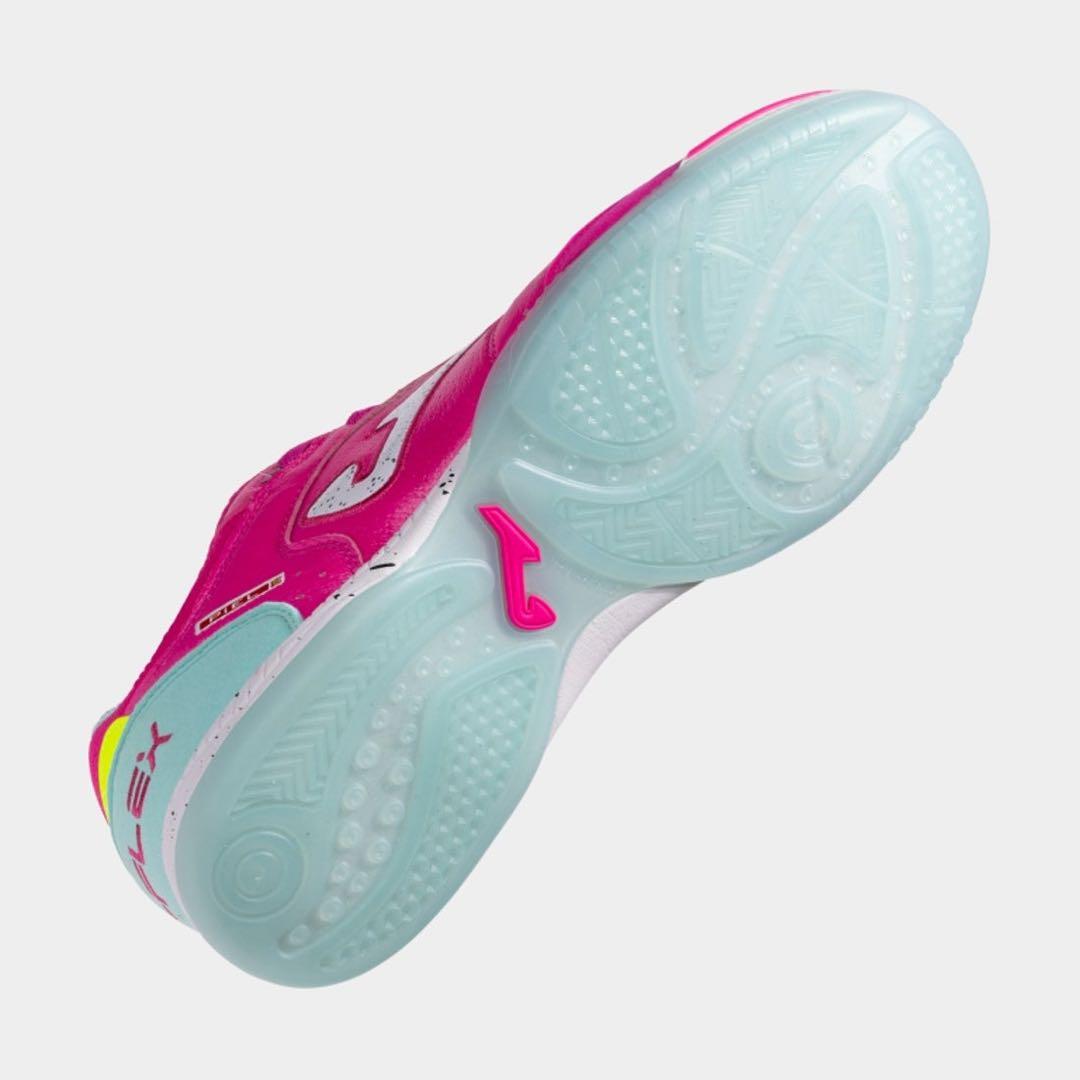 【新品未使用】TOP FLEX INピンク×ホワイト　25.5cm