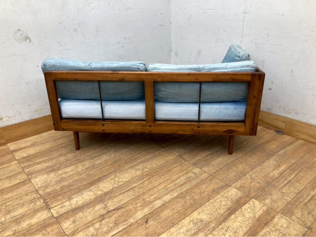 【ウニコ】SWELLA スウェラ　ベンチダイニングソファ　直接引取り対応　pa7