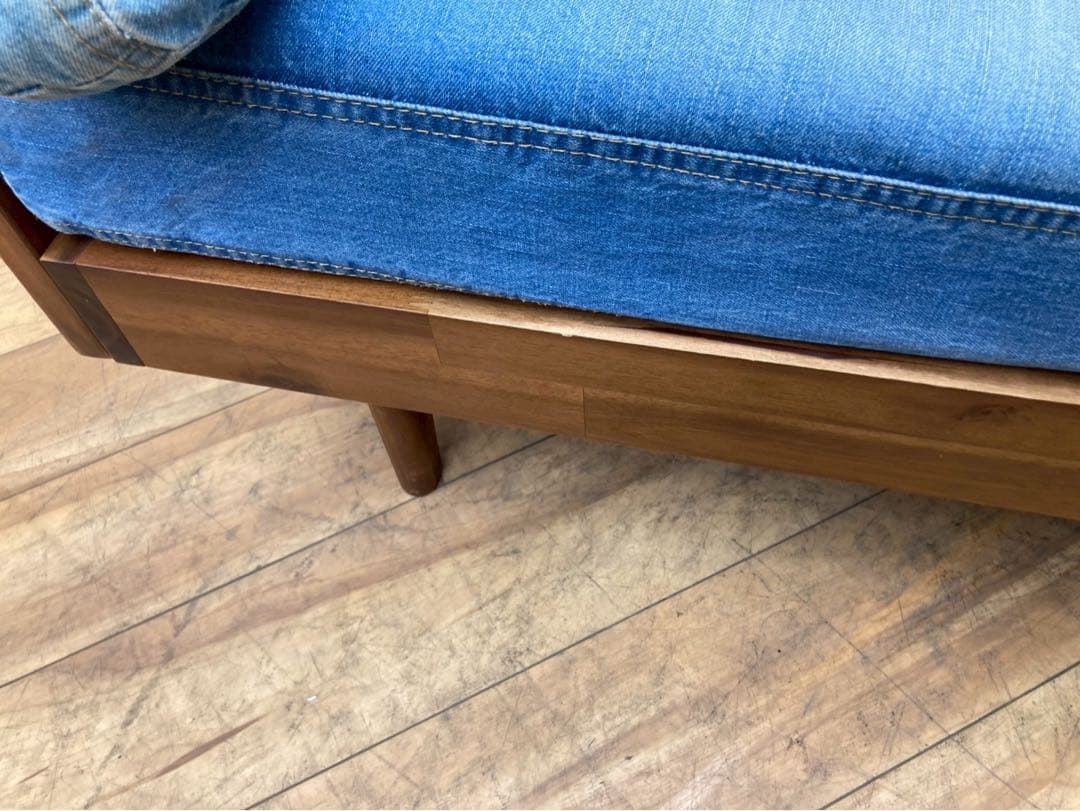 【ウニコ】SWELLA スウェラ　ベンチダイニングソファ　直接引取り対応　pa7