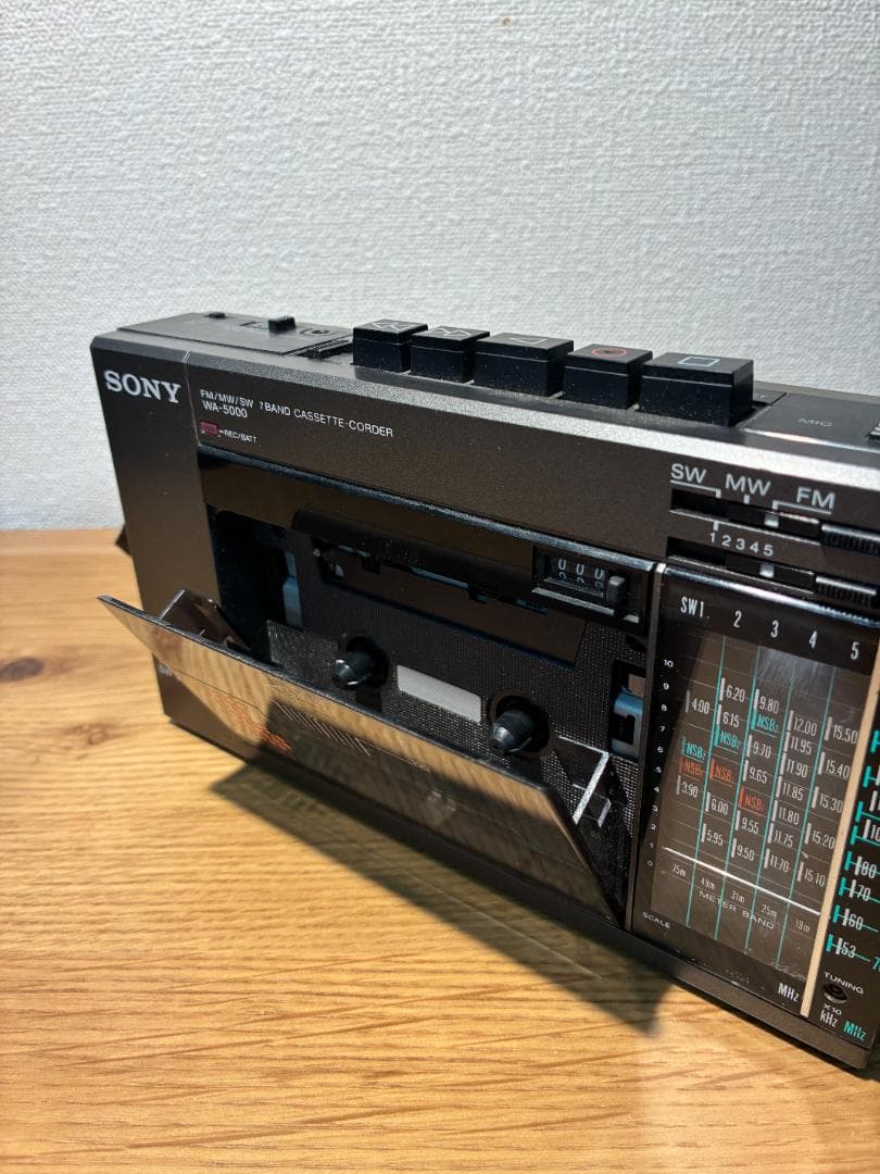 SONY WA-5000 7バンドカセットコーダー