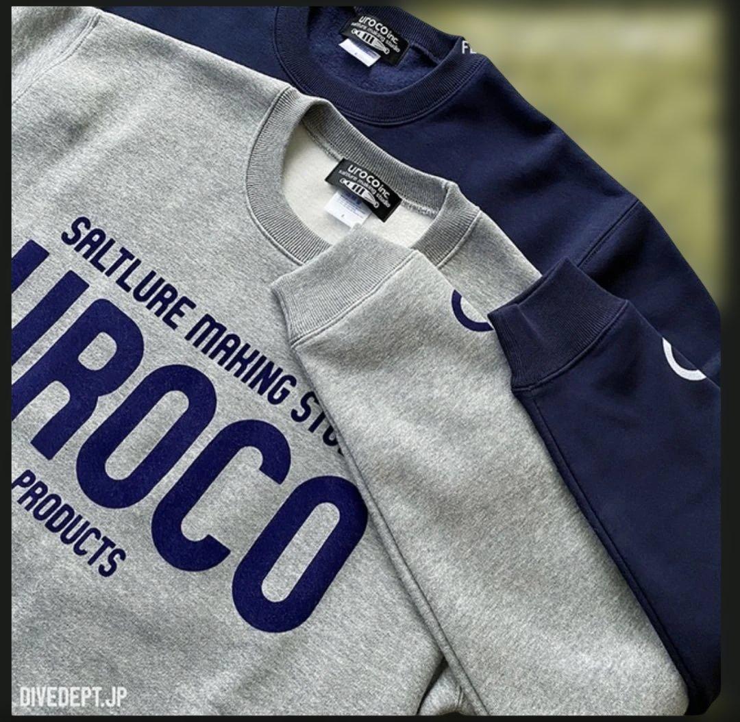 新品未開封 完売品 UROCO 裏起毛スウェット　XXL グレー