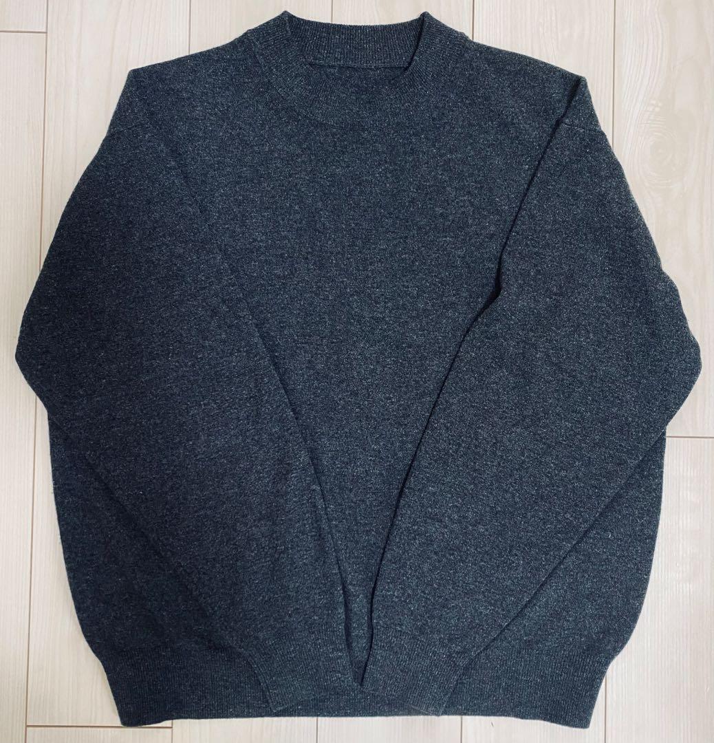 crepusculeクレプスキュールMoc Neck P/O チャコールグレー2