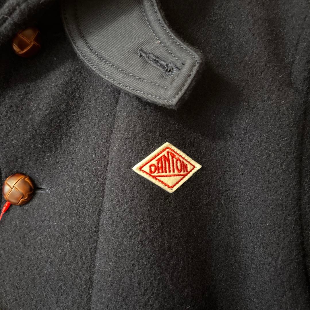 DANTON ◆ウールコート★ ネイビー 42