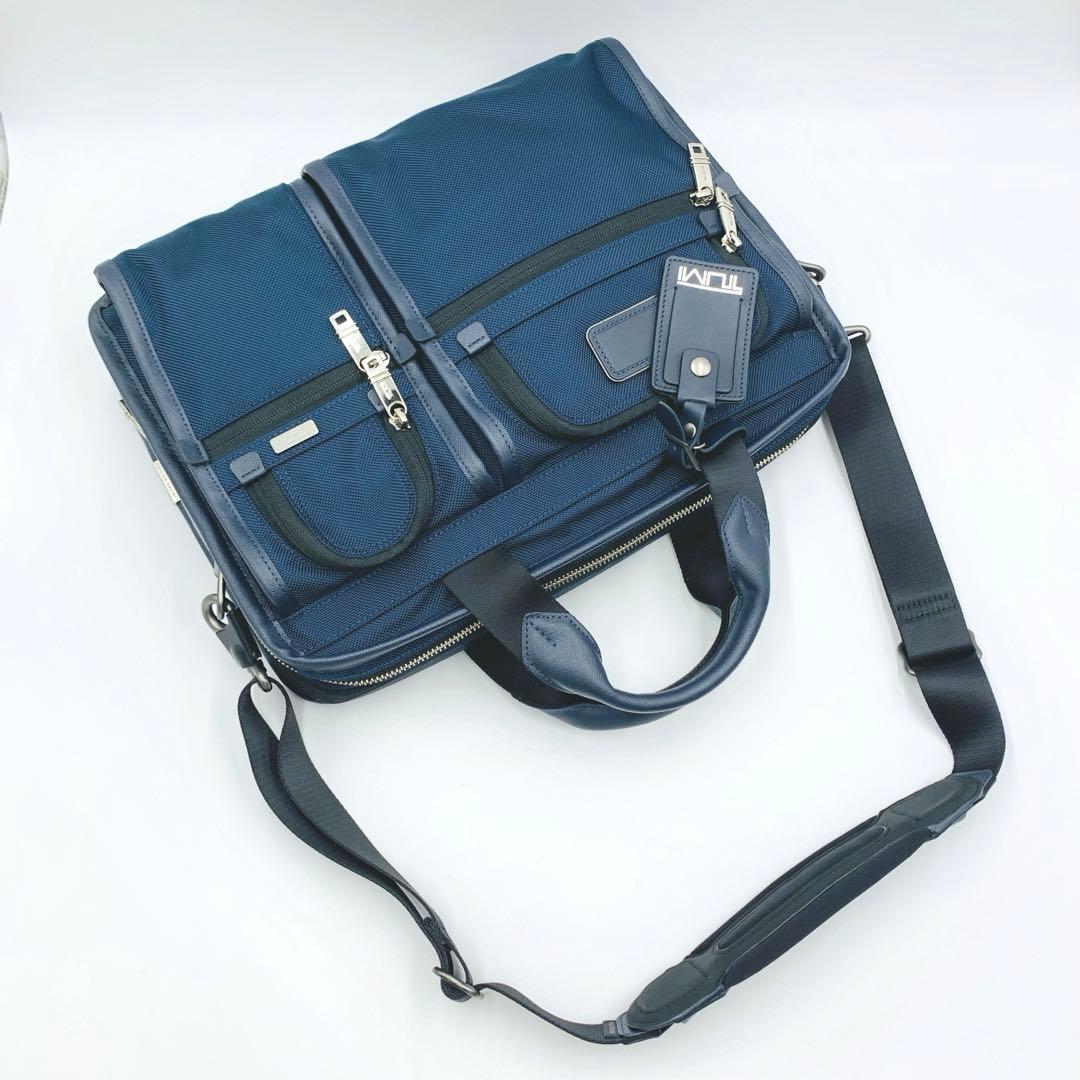 美品★TUMI トゥミ 2way エクスパンダブル ビジネスバッグ￼★037