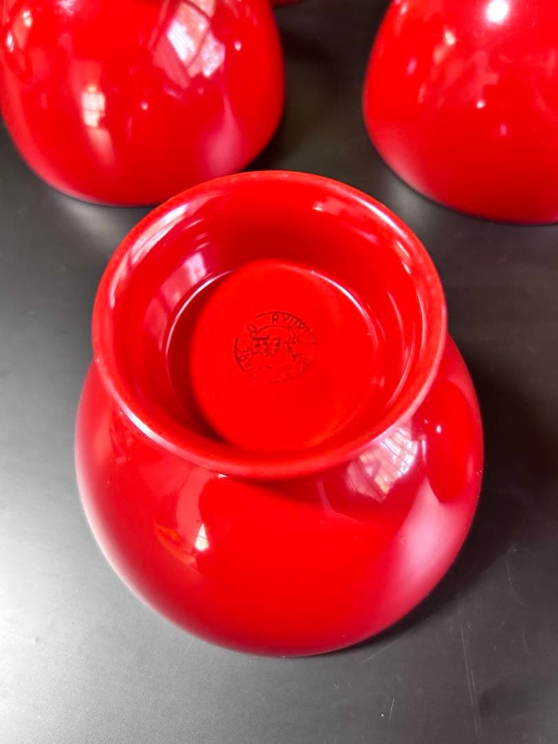 漆器　吸い物椀　松竹梅　5個セット