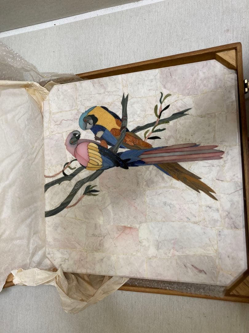 Mosalite モザライト天然石 サイドテーブル