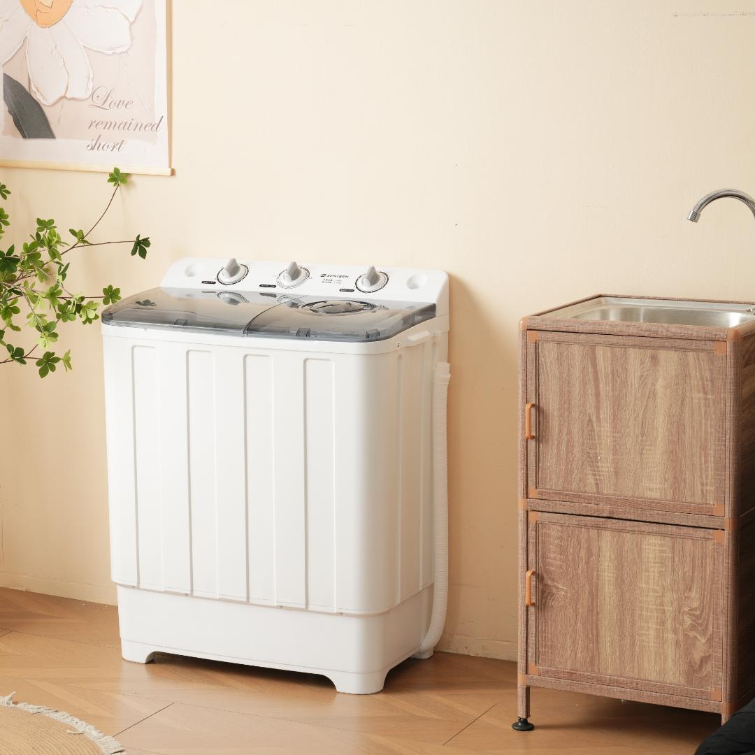 二槽式洗濯機 洗濯機 洗濯容量7.6kg 脱水容量5.5kg 7.6キロ