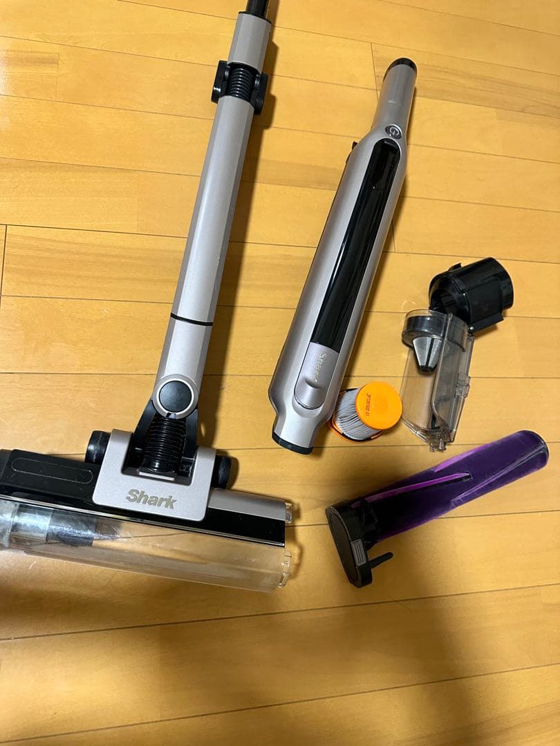 ピ*ン様 シャーク　ドック用ダクト付き　コードレススティッククリーナー