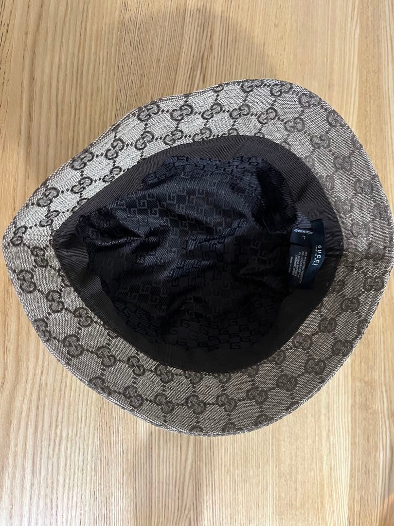 GUCCI GGパターン バケットハット Lサイズ