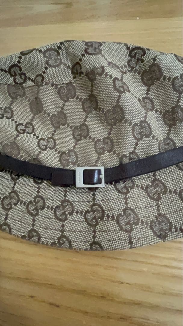 GUCCI GGパターン バケットハット Lサイズ