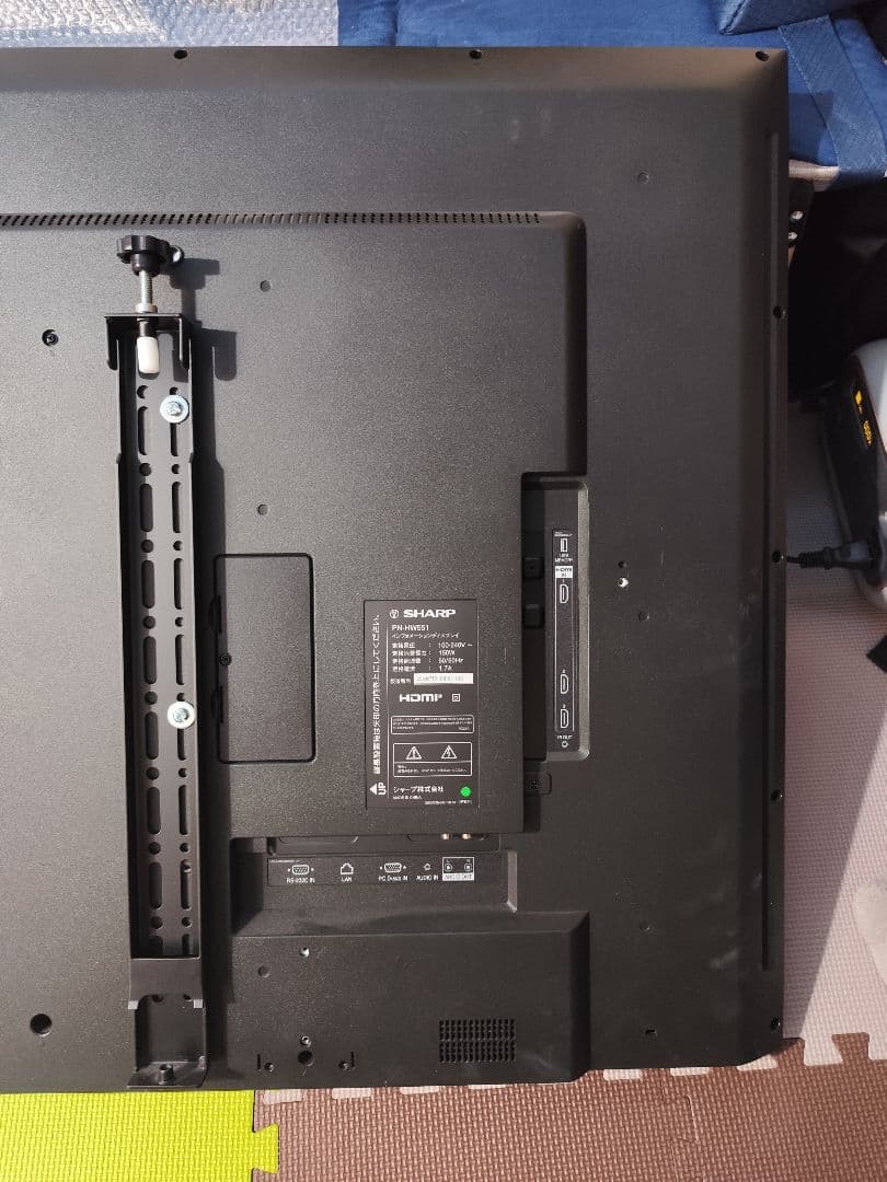 SHARP インフォメーションディスプレイ 55V型 PN-HW551