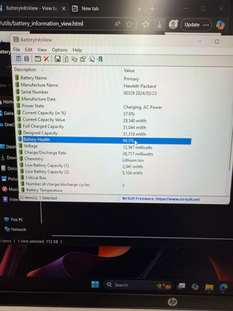13世代HpProBook450 G10メモリー16GB/SSD-512フルHD
