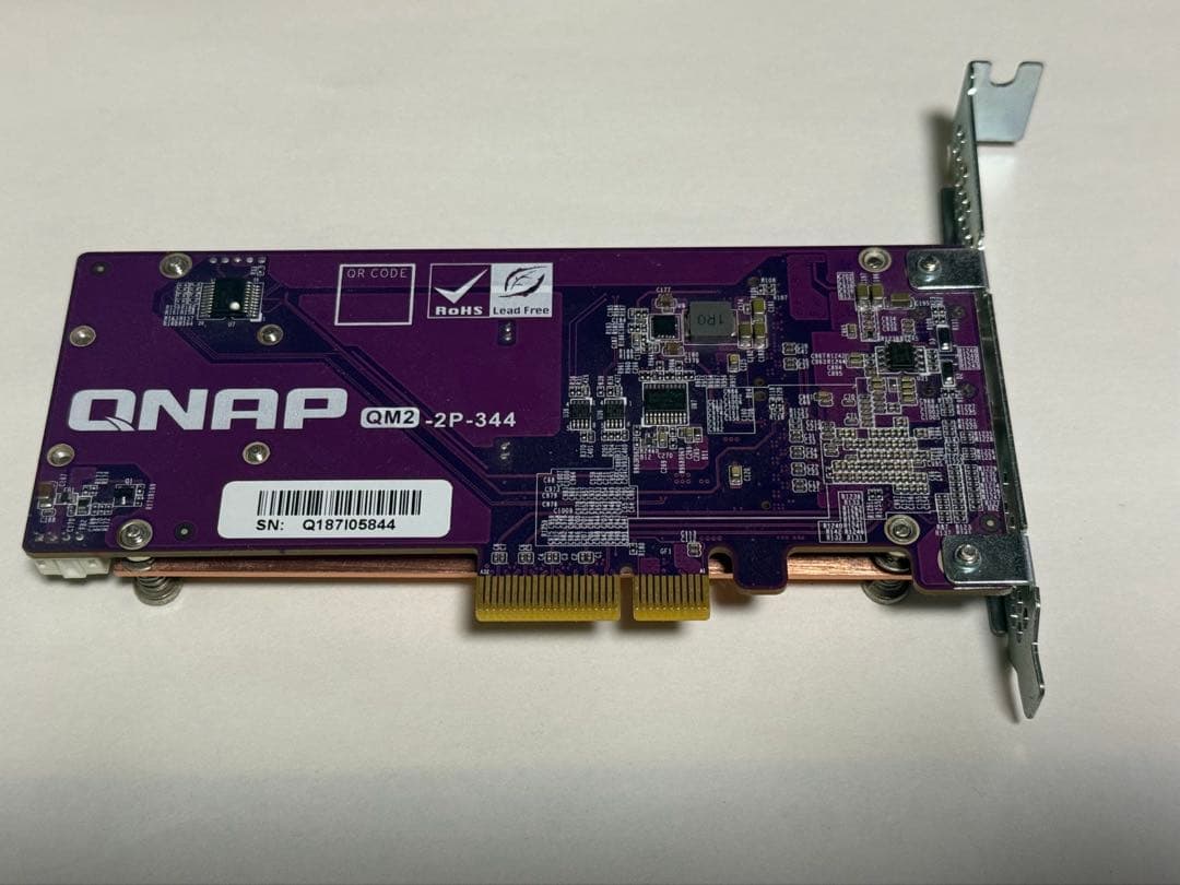 拡張カード QNAP QM2-2P-344