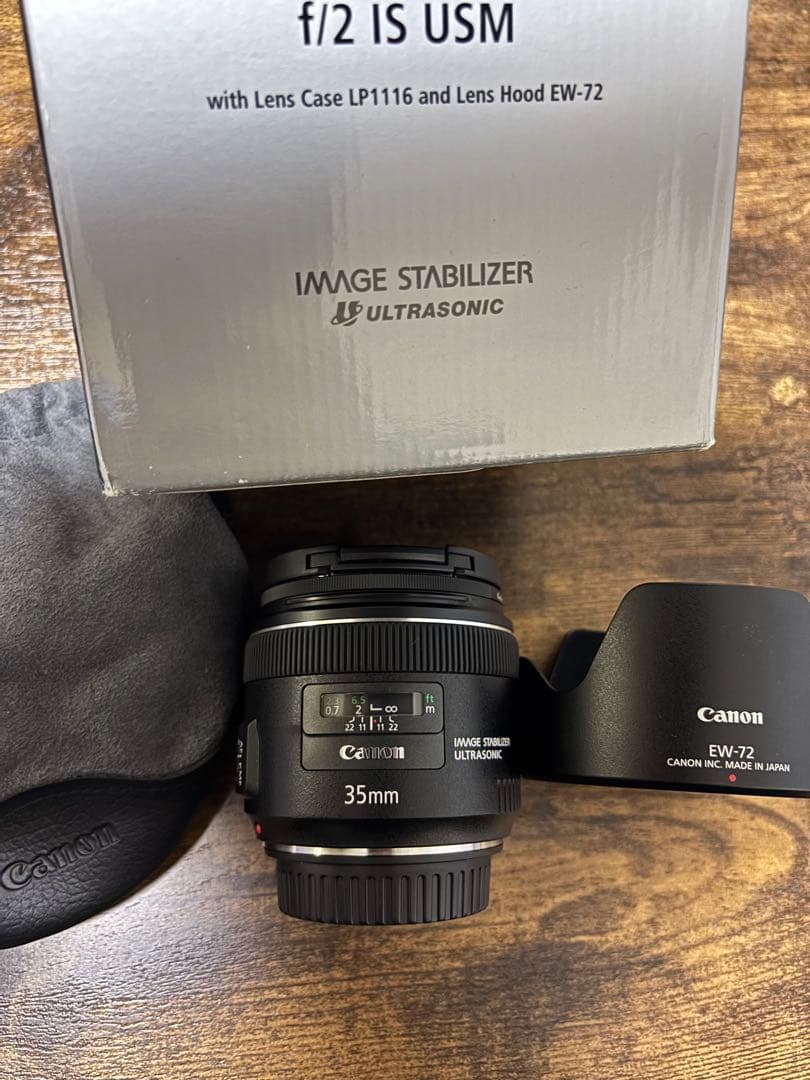 Canon EF 35mm f/2 IS USM レンズ 最終値下げ‼️早い者勝ち