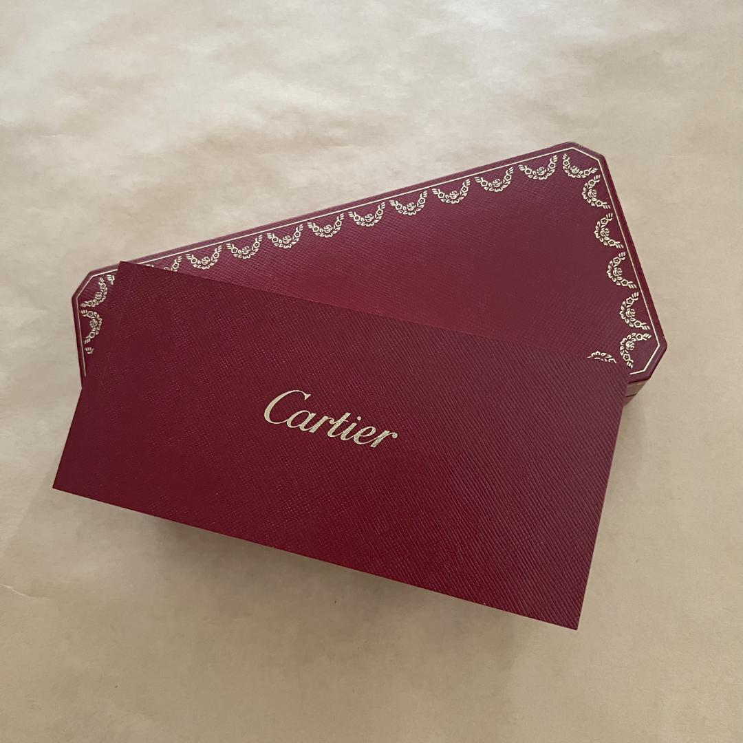 【美品】Cartier 　カルティエ　サントス ボールペン　ボルドー色