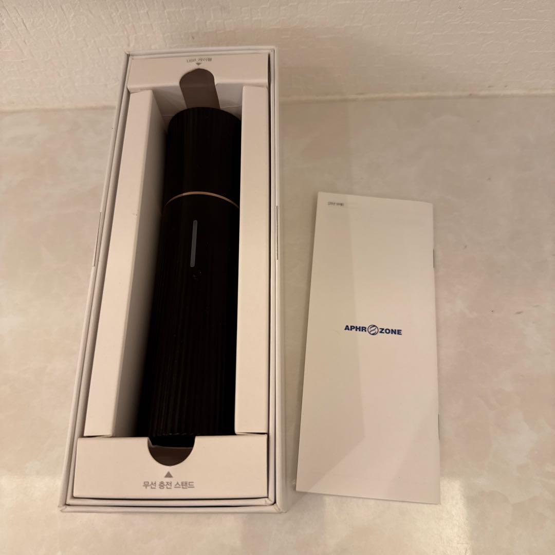 Ruby-Cell ハンディエアブラシシステム　ブラック　充電器付き