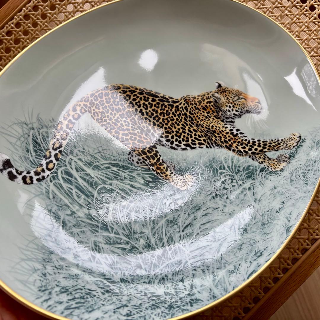 (専用)エルメス　赤道直下のスケッチ　オーバルプレート