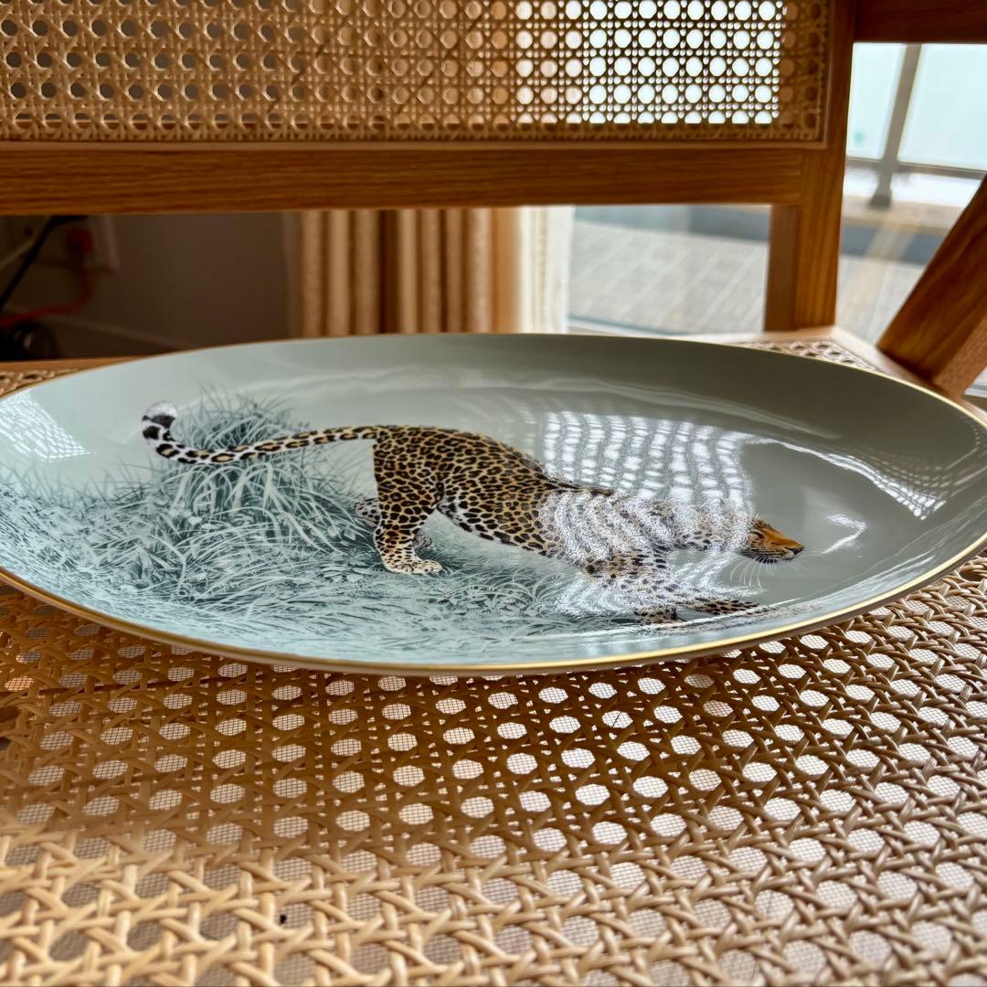 (専用)エルメス　赤道直下のスケッチ　オーバルプレート