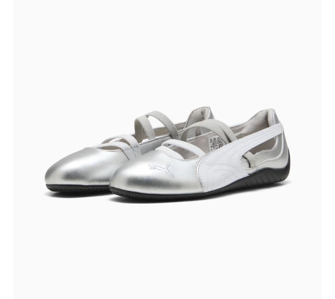 PUMA ウィメンズ スピードキャット バレエ メタリック スニーカー