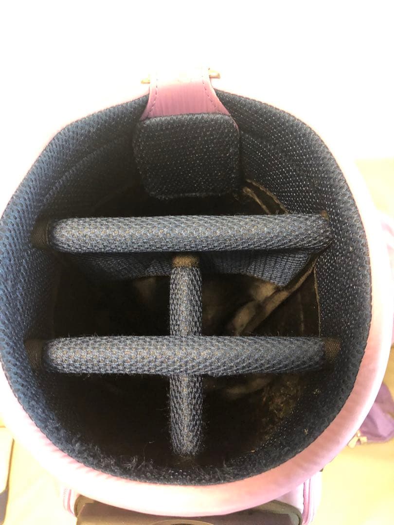 【送料込み】希少モデル　マンシング　キャスター付きキャディバッグ　レディース