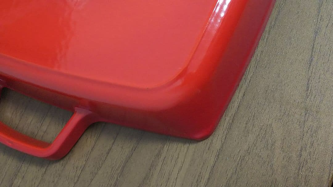 staub ストウブ ピュアグリル スクエア チェリー 28cm グリルパン