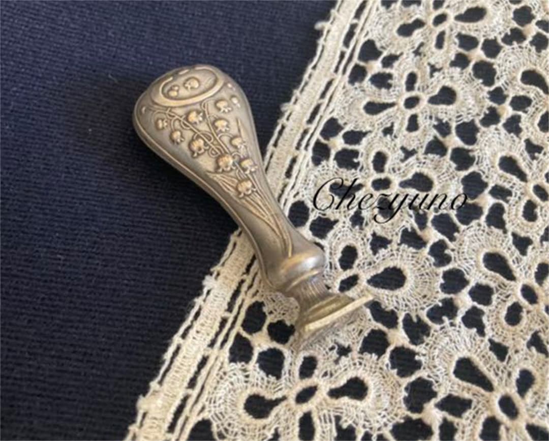 フランス アンティーク すずらん シーリングスタンプ