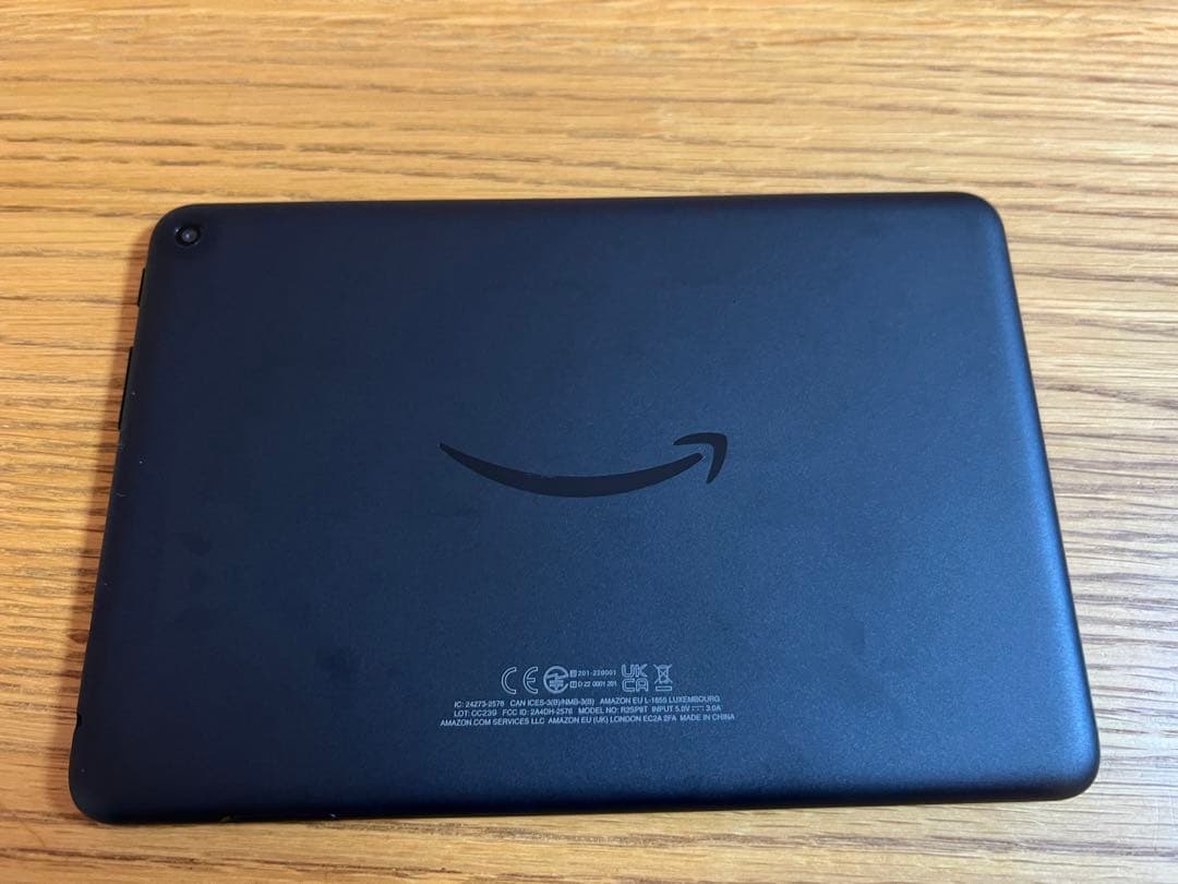 【美品】Fire HD 8 第12世代 ブラック Wi-Fiモデル 32GB