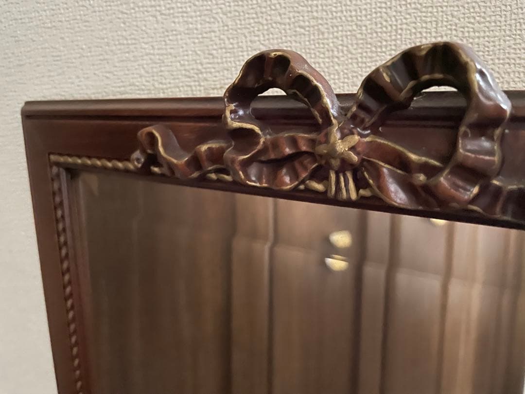 最終価格可愛いリボン姿見