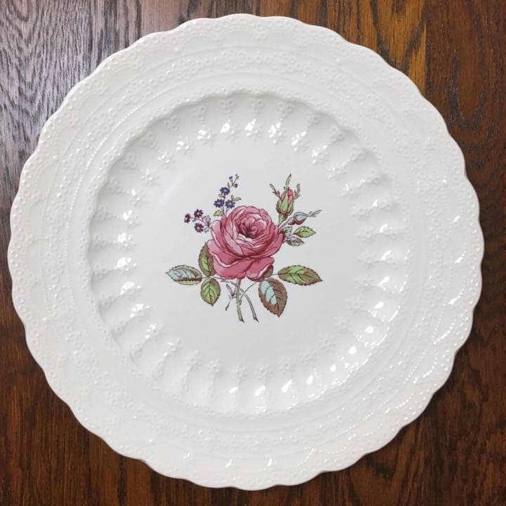 スポード☆ビリングスレイローズ ディナープレート６枚ジュエル