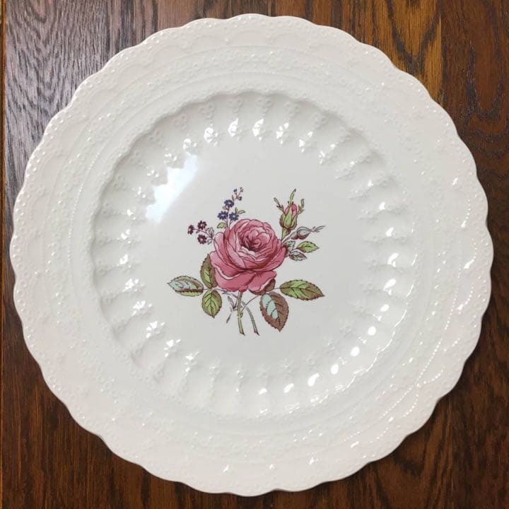 スポード☆ビリングスレイローズ ディナープレート６枚ジュエル