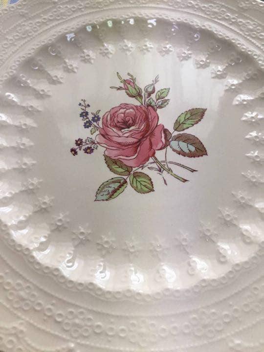 スポード☆ビリングスレイローズ ディナープレート６枚ジュエル