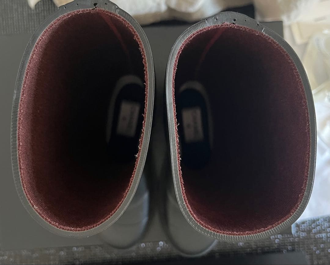 seii512様　CHANEL ブラック レインブーツ　37