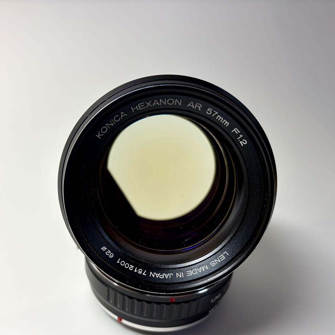 KONICA HEXANON AR 57mm F1.2 単焦点レンズ