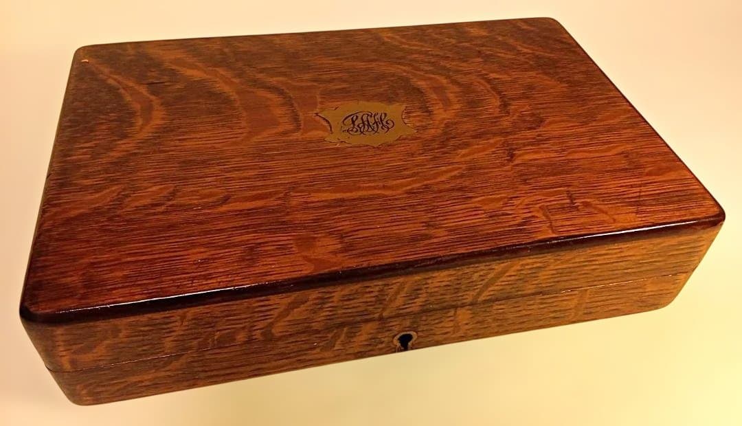 英国アンティーク マザーオブパール カトラリーセット/ PMC 刻印・専用 木箱