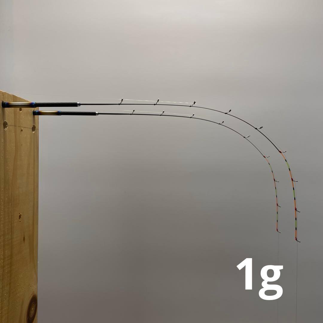 公魚　ハンドメイドロッド　レギュラーテーパー　350mm 2本セット