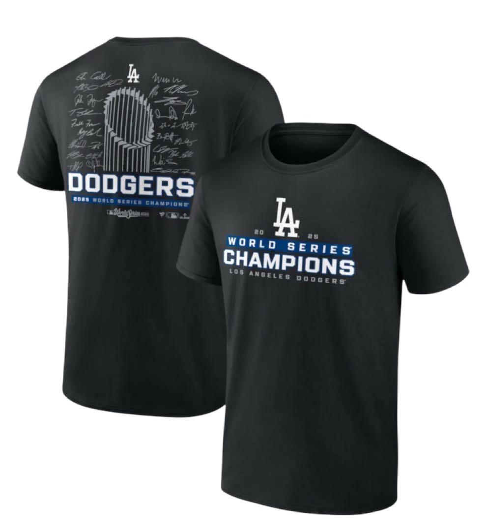 ドジャース 2025優勝記念& 村上隆×ドジャース 優勝Tシャツ 2セット
