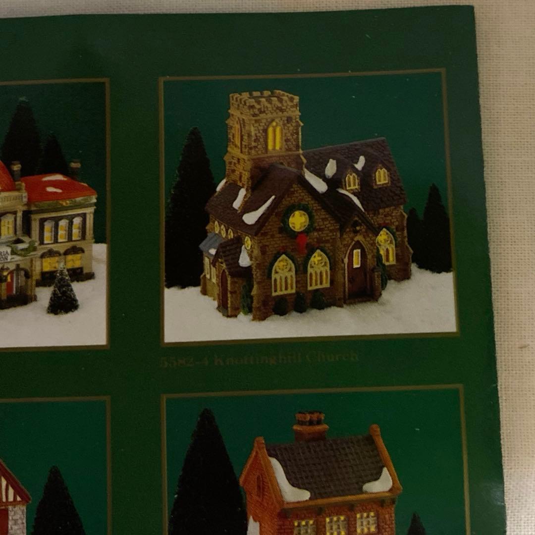 クリスマス DEPARTMENT 56 \"Knottinghill Church\"1989