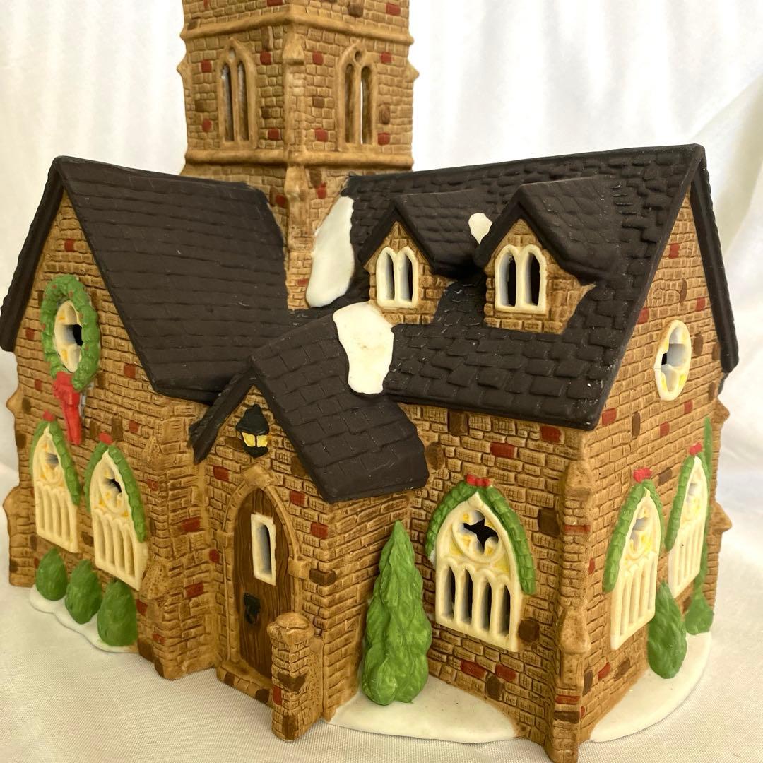 クリスマス DEPARTMENT 56 \"Knottinghill Church\"1989