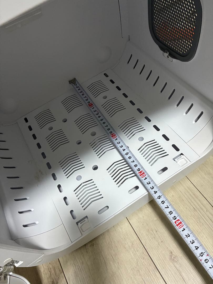 美品　使用数回　ペット用ドライルーム　ドライヤー　ホワイト