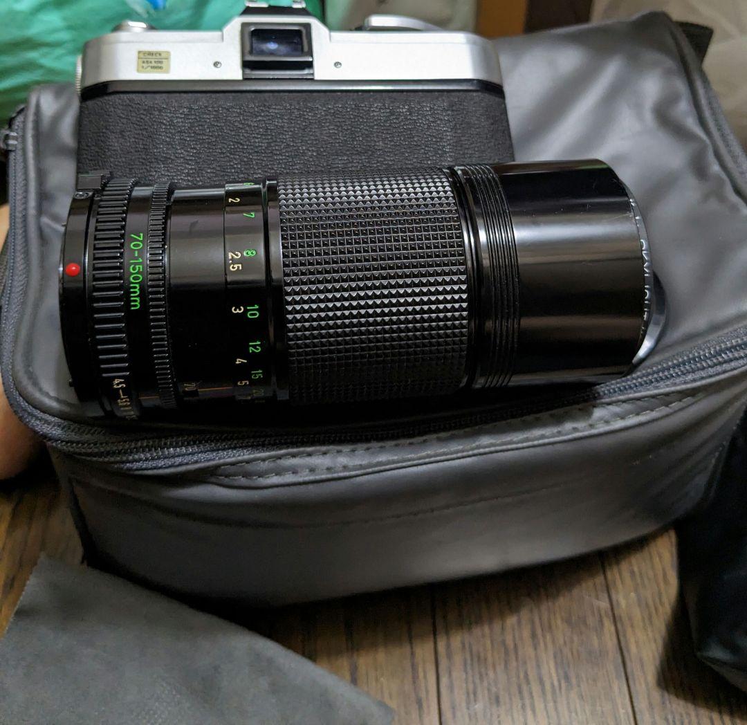 Canon FTb 十 canon zoom lens FD 70-150mm