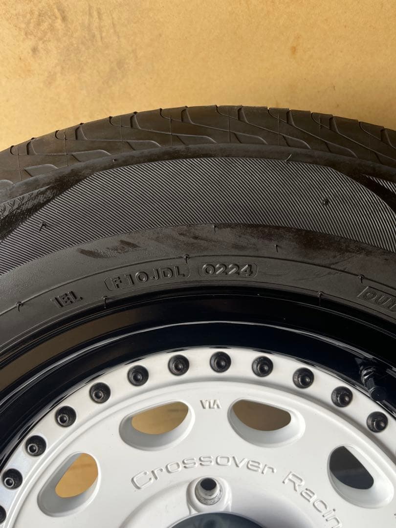 215/60R16 WORK JB64 ジムニー ホワイト