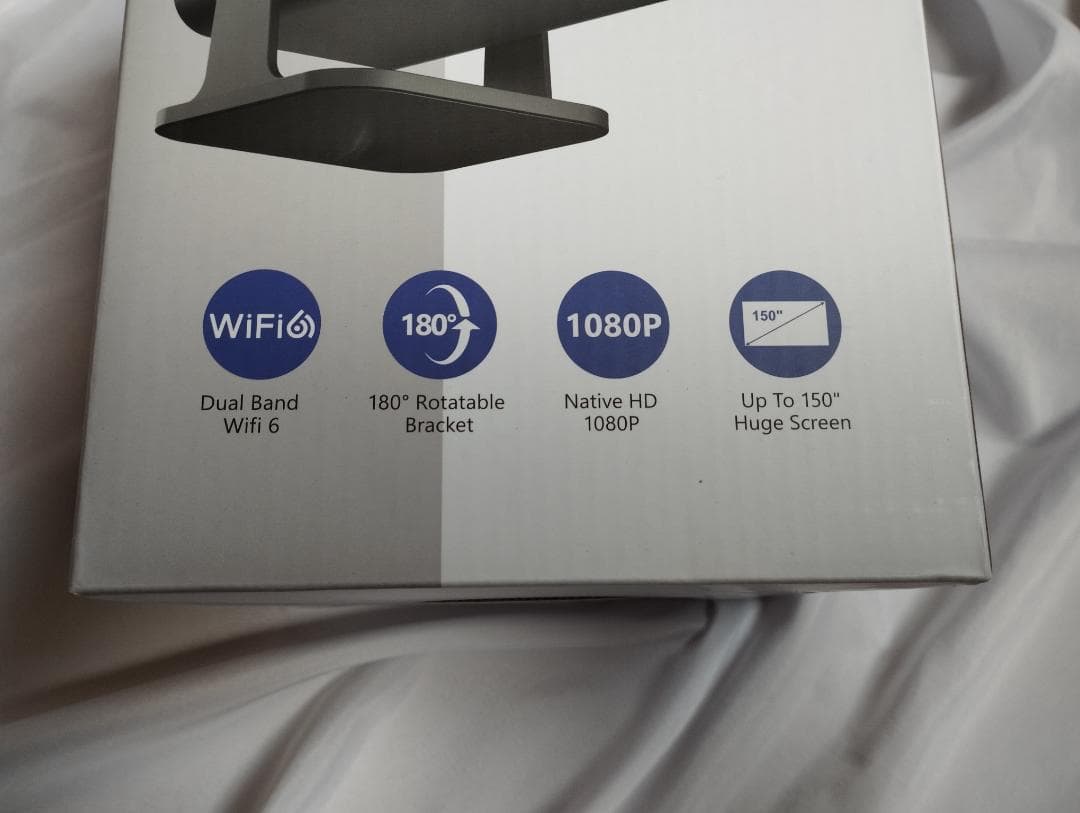 プロジェクター　Android TV搭載　12000LM　1080P　wifi6