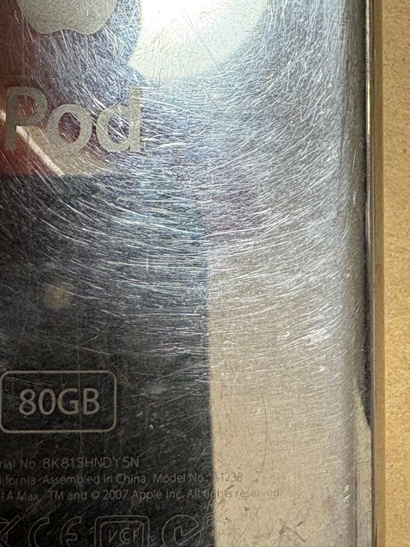 Apple iPod classic 80GB ジャンク