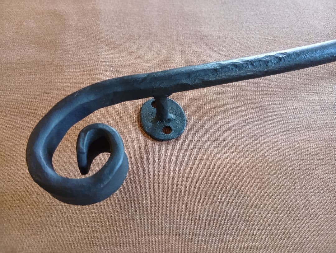 ハンドメイド　鉄製　ドアノブ　日本製